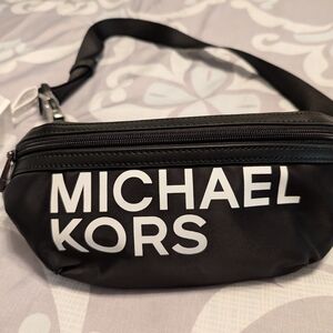 Michael Kors Black Fanny Pack Bag, NWT